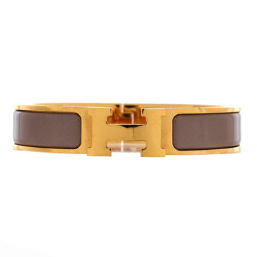 Hermes Clic H Bracelet Enamel Narrow