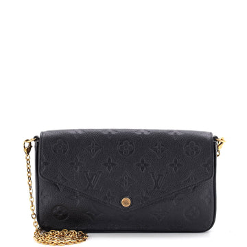Louis Vuitton Felicie Pochette Monogram Empreinte Leather