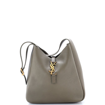 Saint Laurent Le 5 a 7 Supple Hobo Leather Small