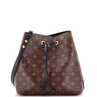 Louis Vuitton NeoNoe Handbag Monogram Canvas with Leather MM