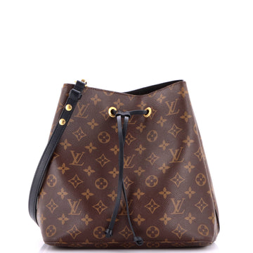 Louis Vuitton NeoNoe Handbag Monogram Canvas with Leather MM
