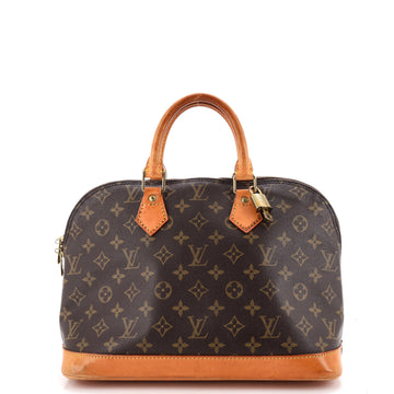 Louis Vuitton Vintage Alma Handbag Monogram Canvas PM