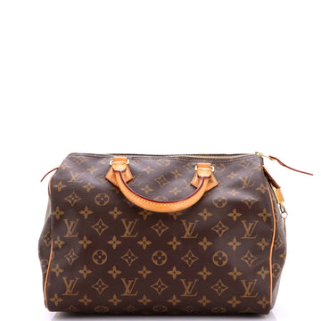 Louis Vuitton Speedy Handbag Monogram Canvas 30