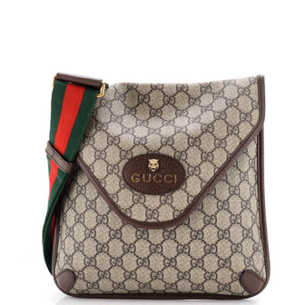 Gucci Neo Vintage Envelope Messenger GG Coated Canvas Medium