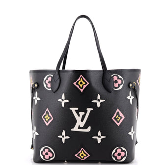 Louis Vuitton Neverfull NM Tote Wild at Heart Monogram Giant MM