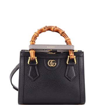 Gucci Diana NM Bamboo Handle Tote Leather Mini