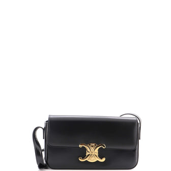 Celine Triomphe East-West Shoulder Bag Smooth Calfskin