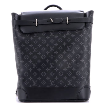 Louis Vuitton Steamer Backpack Monogram Eclipse Canvas