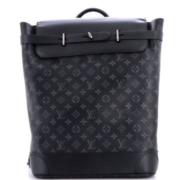 Louis Vuitton Steamer Backpack Monogram Eclipse Canvas