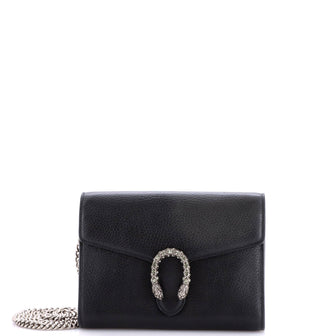 Gucci Dionysus Chain Wallet Leather with Embellished Detail Small
