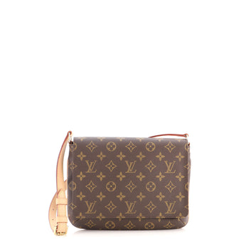 Louis Vuitton Musette Tango Handbag Monogram Canvas