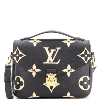 Louis Vuitton Pochette Metis Bicolor Monogram Empreinte Giant
