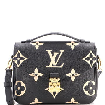 Louis Vuitton Pochette Metis Bicolor Monogram Empreinte Giant
