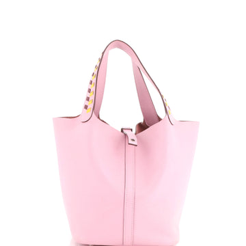 Hermes Picotin Lock Bag Tressage Epsom MM
