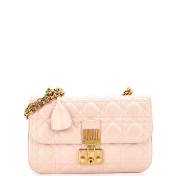 Christian Dior Dioraddict Flap Bag Cannage Quilt Lambskin Medium