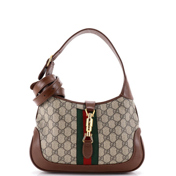 Gucci Jackie 1961 Hobo GG Coated Canvas Small