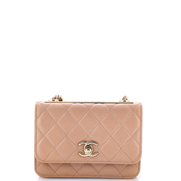 Chanel Trendy CC Wallet on Chain Quilted Lambskin Mini
