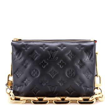 Louis Vuitton Coussin Bag Monogram Embossed Lambskin BB