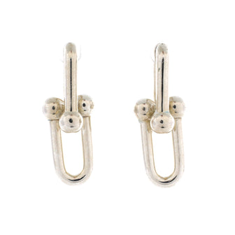 Tiffany & Co. Hardwear Link Earrings Sterling Silver Large