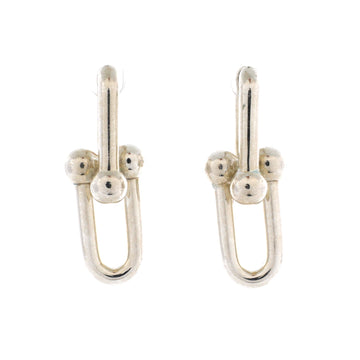 Tiffany & Co. Hardwear Link Earrings Sterling Silver Large