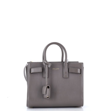 Saint Laurent Sac de Jour Bag Leather Nano