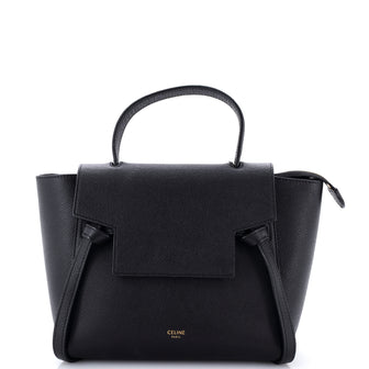 Celine Belt Bag Textured Leather Nano