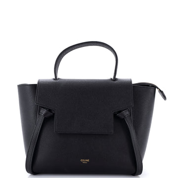 Celine Belt Bag Textured Leather Nano