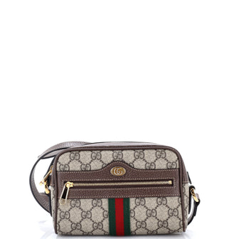 Gucci Ophidia Shoulder Bag GG Coated Canvas Mini
