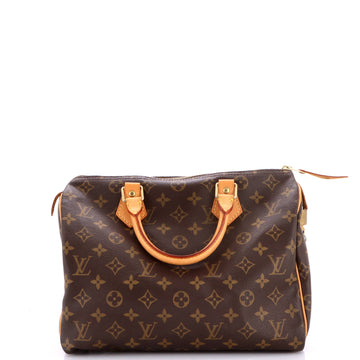 Louis Vuitton Speedy Handbag Monogram Canvas 30