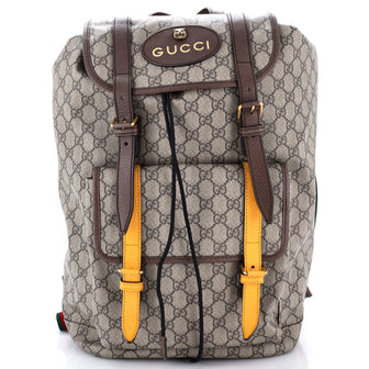 Gucci Courrier Soft Backpack GG Coated Canvas Large