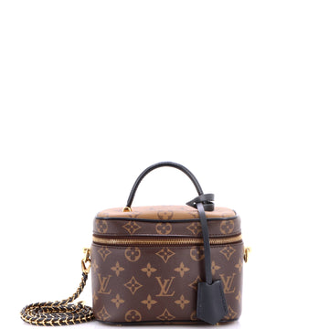 Louis Vuitton Vanity Handbag Reverse Monogram Canvas PM