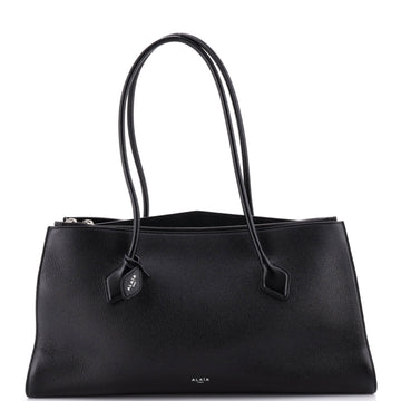 Alaia Le Teckel Zip Tote Leather Large