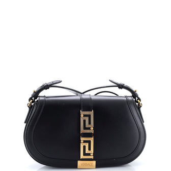 Versace Greca Goddess Shoulder Bag Leather Medium