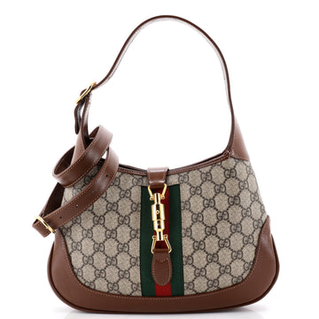 Gucci Jackie 1961 Hobo GG Coated Canvas Small