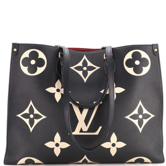 Louis Vuitton OnTheGo Tote Bicolor Monogram Empreinte Giant GM