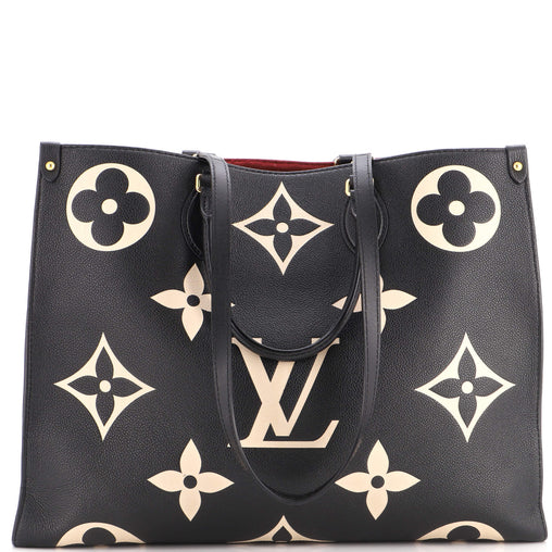Louis Vuitton OnTheGo Tote Bicolor Monogram Empreinte Giant GM
