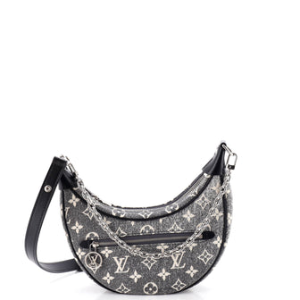 Louis Vuitton Loop Handbag Monogram Jacquard Denim