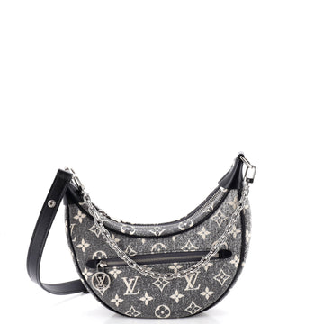 Louis Vuitton Loop Handbag Monogram Jacquard Denim
