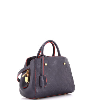 Louis Vuitton Montaigne Handbag Monogram Empreinte Leather BB