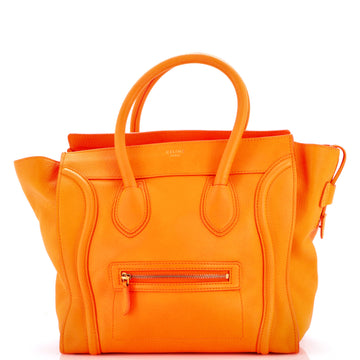 Celine Luggage Bag Grainy Leather Medium