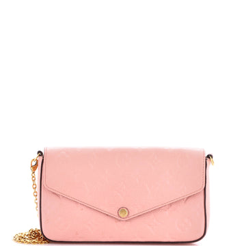 Louis Vuitton Felicie Pochette Monogram Empreinte Leather