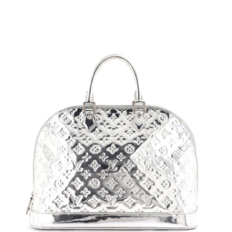 Louis Vuitton Alma Handbag Monogram Miroir PVC GM