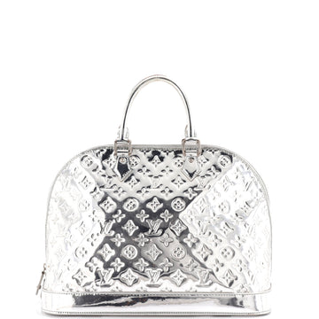 Louis Vuitton Alma Handbag Monogram Miroir PVC GM