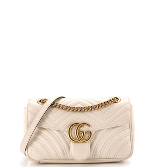 Gucci GG Marmont Flap Bag Matelasse Leather Small