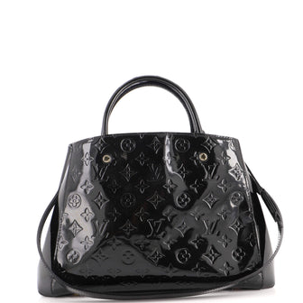 Louis Vuitton Montaigne Handbag Monogram Vernis MM