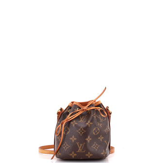Louis Vuitton Noe Handbag Monogram Canvas Nano
