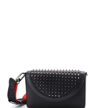 Christian Louboutin Explorafunk Wallet On Chain Spiked Leather