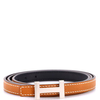 Hermes Focus Reversible Belt Leather Thin