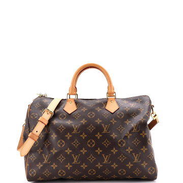 Louis Vuitton Speedy Bandouliere Bag Monogram Canvas 35
