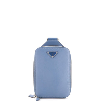 Prada Brique Sling Bag Saffiano Leather